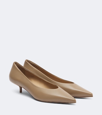 Pumps aus Leder | Max Mara