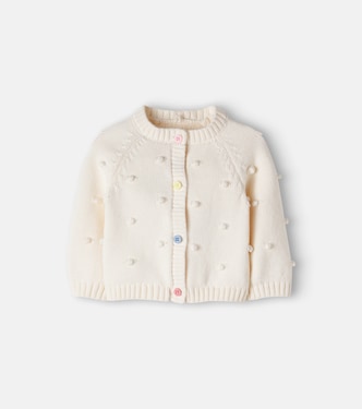 Baby cotton and wool cardigan | Stella McCartney Kids