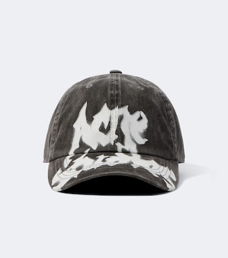 Bedruckte Baseballcap aus Baumwoll-Twill | Acne Studios