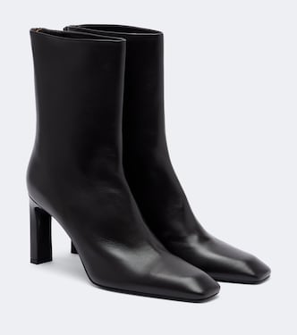 Leather ankle boots | Toteme