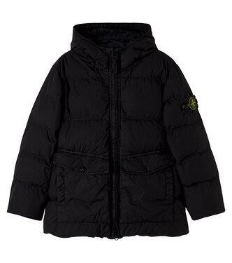 Compass puffer parka  | Stone Island Junior