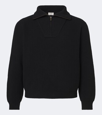 Pull en laine à col zippé | Saint Laurent