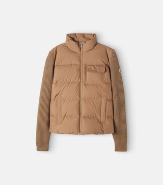 Daunenjacke aus Wolle und Kaschmir | Moncler Enfant