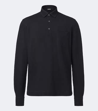 Cotton piqué polo shirt | Zegna