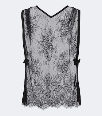 Ingrid sheer lace top | SIR