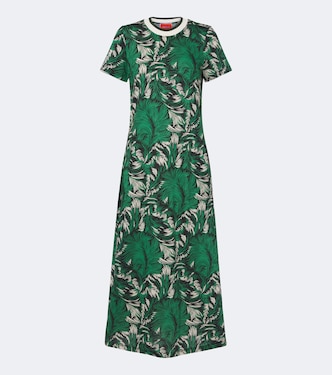 Sporty Swing cotton jersey midi dress | La DoubleJ