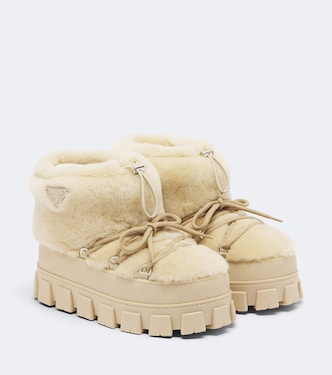 Botas de nieve de borrego | Prada