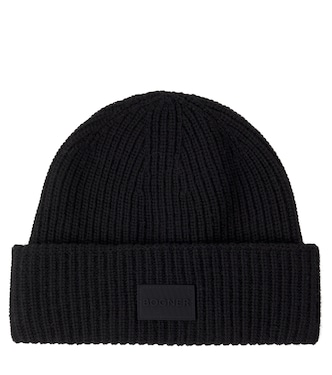 Logo ribbed-knit wool and cashmere-blend beanie | Bogner Kids