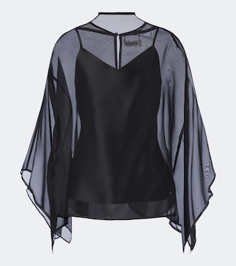 Top Fia aus Seidenorganza | Staud