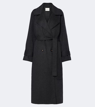 Doublé wool and alpaca coat | Lisa Yang