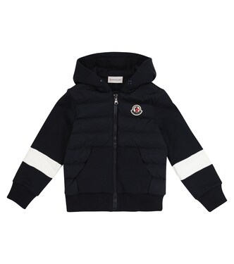 Veste doudoune à capuche en coton | Moncler Enfant