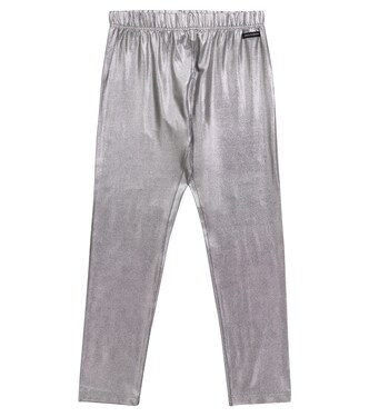 Metallic leggings | Dolce&Gabbana Kids