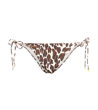 Printed triangle bikini bottoms | Tory Burch