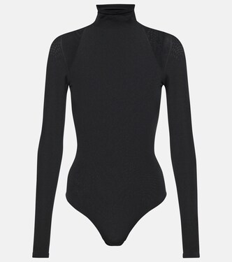 Turtleneck jersey bodysuit | Alaïa