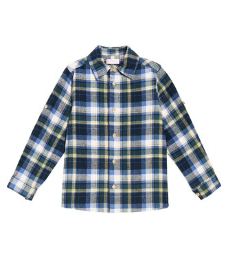 Nico checked cotton shirt | La Coqueta