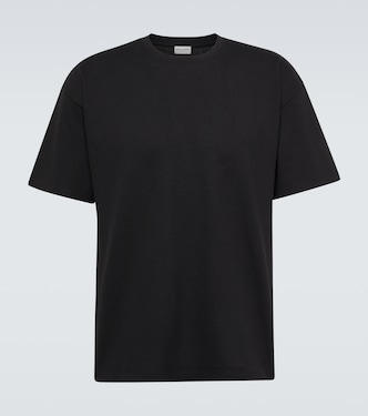 Camiseta Cassandre de piqué | Saint Laurent