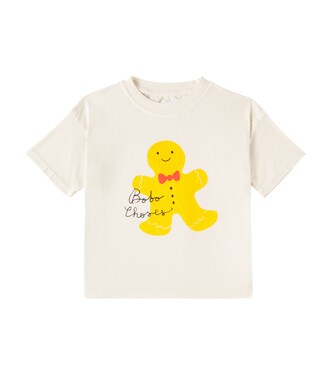 Logo printed cotton jersey T-shirt | Bobo Choses