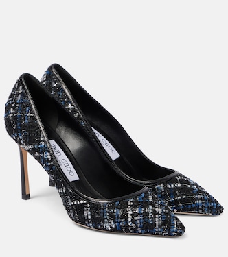 Romy 85 tweed pumps | Jimmy Choo