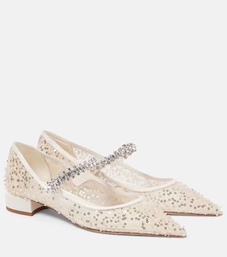 Pumps Bing mit Kristallen und Pailletten | Jimmy Choo