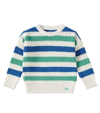 Leto striped cotton sweater | The New Society