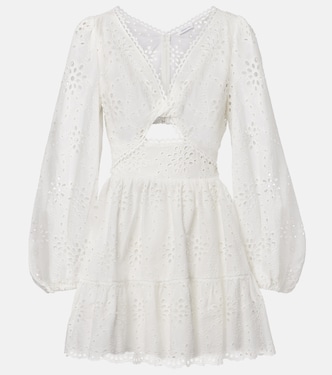 Vestido corto Mariah de algodón | Alexandra Miro