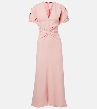 Gathered midi dress | Victoria Beckham
