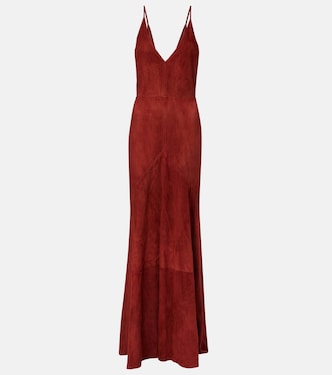 Brigita suede maxi dress | Gabriela Hearst