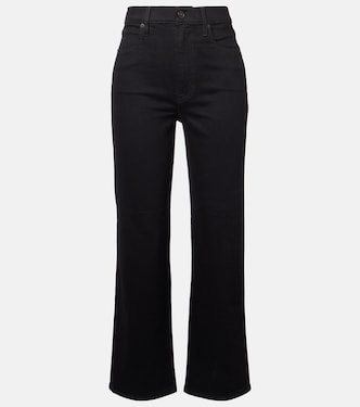 London mid-rise cropped straight jeans | Slvrlake