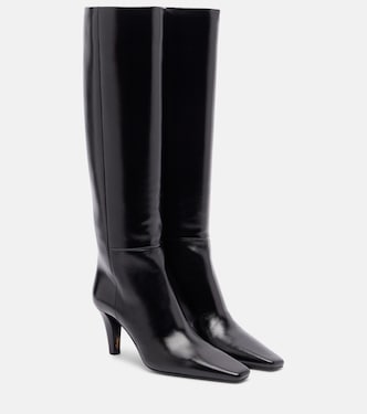 Jill 75 leather knee-high boots | Saint Laurent