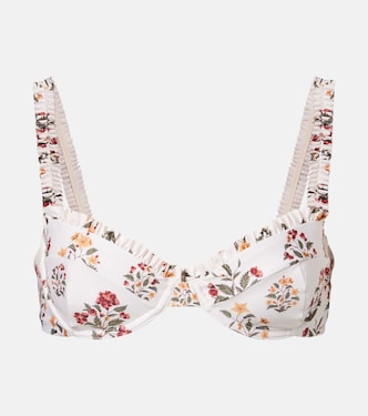Floral bikini top | Agua by Agua Bendita