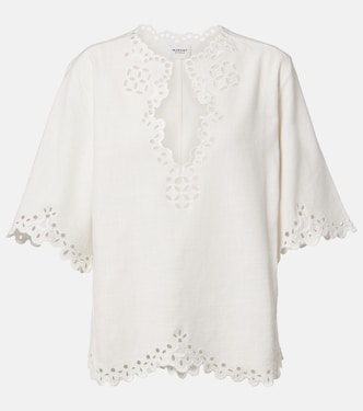 Top Shana in cotone con ricamo | Marant Etoile