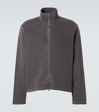 Shrunken cotton zip-up sweatshirt | Our Legacy