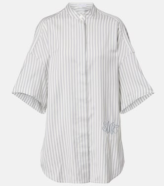 Striped silk and wool shirt | Stella McCartney