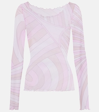 Iride tulle top | Pucci