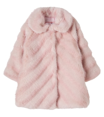 Baby striped coat | Monnalisa