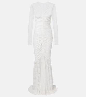 Robe Fishtail en dentelle | Norma Kamali