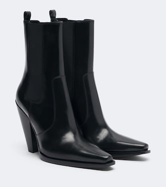 Dylan leather Chelsea boots | Saint Laurent