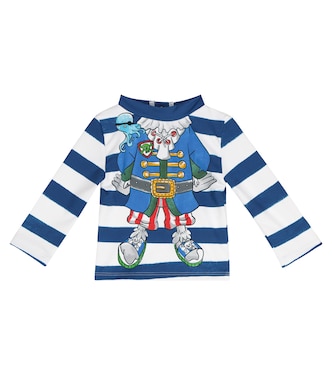 Baby striped rashguard | Stella McCartney Kids