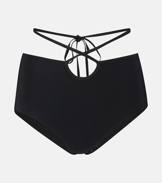 Tie-trimmed bikini bottoms | Christopher Esber