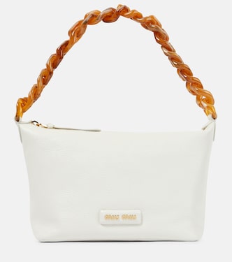 Miu Spirit leather shoulder bag | Miu Miu