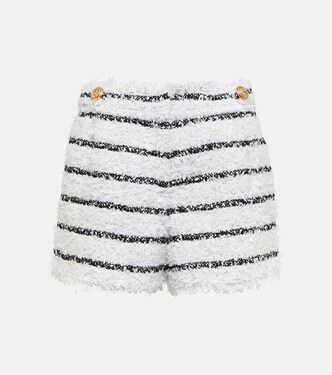 Shorts aus Bouclé | Balmain