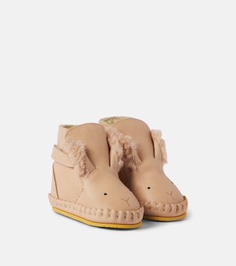 Baby Kapi leather booties | Donsje