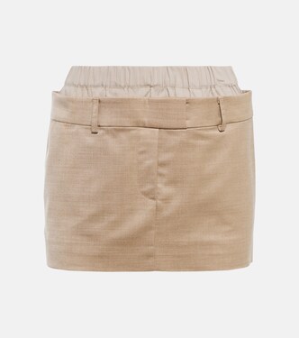 Minifalda en mezcla de lana | Aya Muse