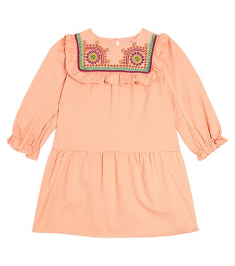 Embroidered cotton dress | Stella McCartney Kids