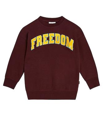 Mar embroidered cotton-blend sweatshirt | Molo