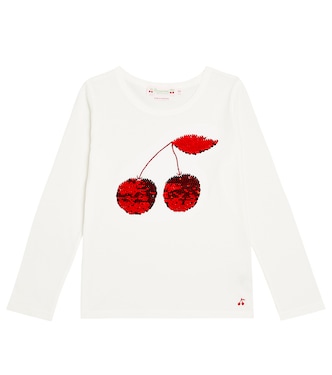 Tidjiane sequined cotton jersey T-shirt  | Bonpoint