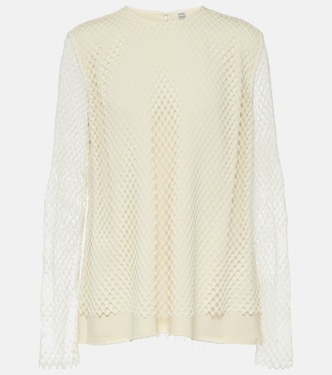 Layered lace top | Toteme