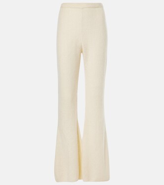 Gregori cashmere flared pants | The Row
