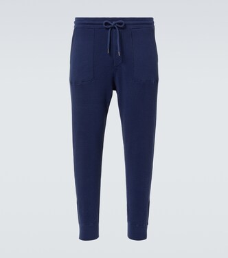 Cotton jersey sweatpants | Brunello Cucinelli