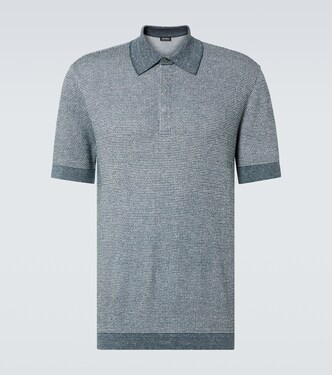 Polo de algodón, lino y seda | Zegna